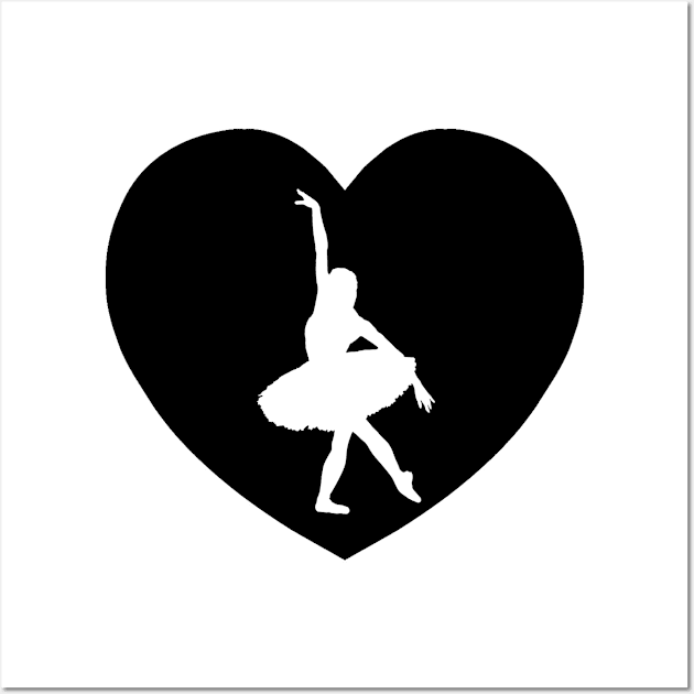 Ballet Love | I Heart... Wall Art by gillianembers